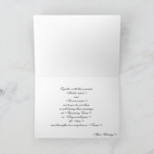 Invitation Coeurs et rubans (Intérieur)
