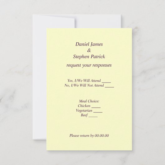 Invitation Cœurs Ouverts (Dos)