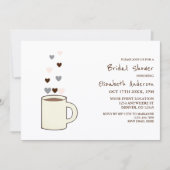 Invitation Coffee Bridal Shower (Devant)