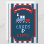 Invitation Coffret d'anniversaire de fête à thème (Devant / Derrière)