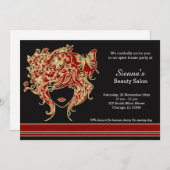 Invitation Coiffeur Open House (Devant / Derrière)