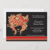 Invitation Coiffeur Open House (Devant)