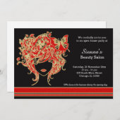 Invitation Coiffeur Open House (Devant / Derrière)