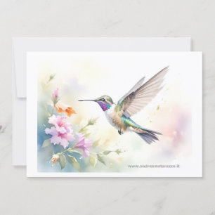 Invitation Colibri