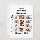 Invitation Collage d'amis personnalisés 11 Photo Collage (Devant)