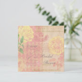 Invitation Collage de Fêtes de l'mariée de la couronne et de  (Debout devant)