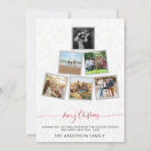 Invitation Collage de Noël moderne tendance Photo Holidays (Devant)