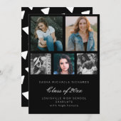 Invitation Collage de photos (Devant / Derrière)