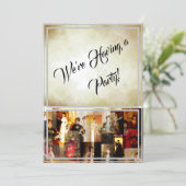 Invitation Collage de portrait de dame élégante de John Singe (Debout devant)