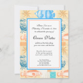 Invitation Collage élégant de poissons et de fruits de mer vi (Devant)