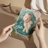 Invitation Collage Photo Annonce Naissance Bébé Nouveau-Né