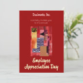 Invitation collage rétro (Debout devant)