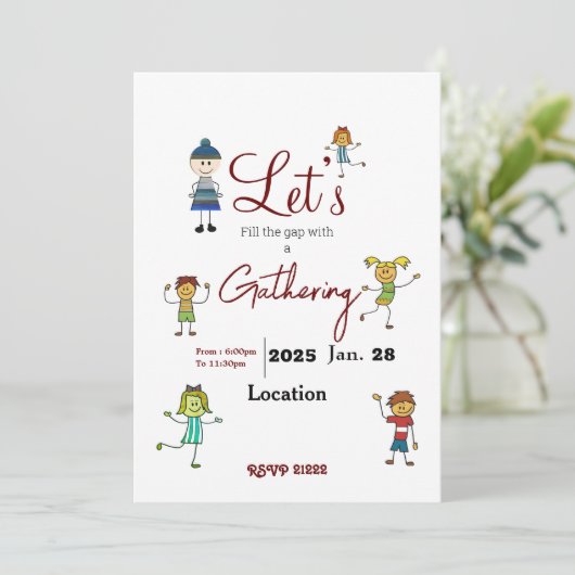 Invitation Collecte (Debout devant)