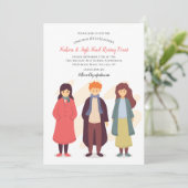 Invitation Collecte de fonds pour le défilé de mode scolaire (Debout devant)