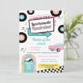 Invitation Collecte de fonds rétro à la cantine (Debout devant)