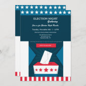 Invitation Collecte de nuit électorale (Devant / Derrière)