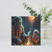 Invitation Collecte des forêts de Bigfoot et de Chief Moonlit (Debout devant)