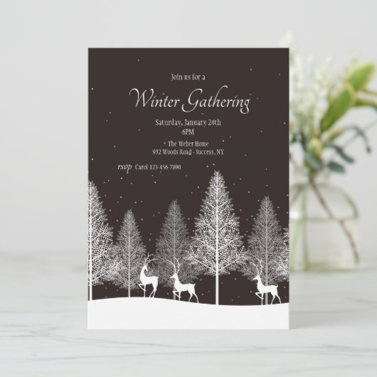 Invitation Collecte d'hiver (Debout devant)