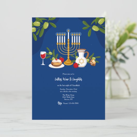 Invitation Collecte Hanoukka (Debout devant)