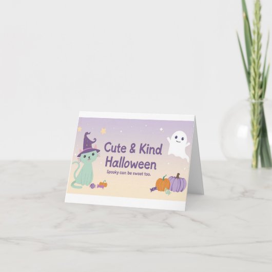Invitation Collection "Cute & Kind Halloween" (Devant)