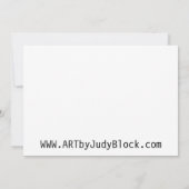 Invitation Collection de guitares Mosaic Boho Chic (Dos)