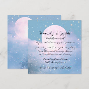 Invitation Collection de mariage atmosphérique Moonlight Shim