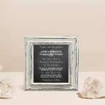 Invitation Collection de Mariage de cadre et de tableau de bo<br><div class="desc">Simple mais élégante, la collection rustique de cadre blanc & mariage de tableau noir est un design étonnant avec cadre photo rustique blanc magnifique sur un arrière - plan à effet de tableau noir, qui est parfait pour toute célébration mariage rustique. Ces invitations peuvent être personnalisées pour votre occasion spéciale...</div>