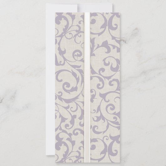 Invitation Collection de Mariages de lavande SmartElegance (Devant)