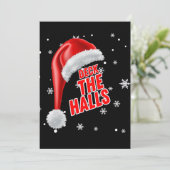 Invitation Collection de Neige Deck The Halls (Debout devant)