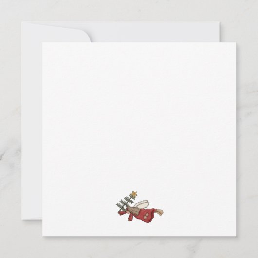 Invitation Collection de Noël ・ Ange (Dos)