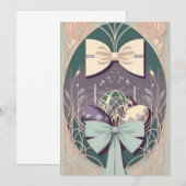 Invitation Collection de Pâques (Devant / Derrière)