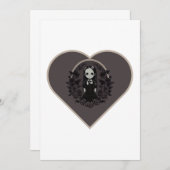 Invitation Collection "famille Éffrayante" (Devant / Derrière)