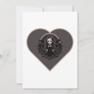 Invitation Collection "famille Éffrayante"