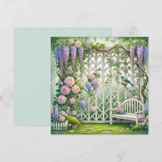 Invitation Collection jardin - 4e Porte (Devant / Derrière)