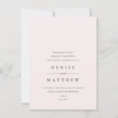 Invitation Collection Magnolia (Devant)