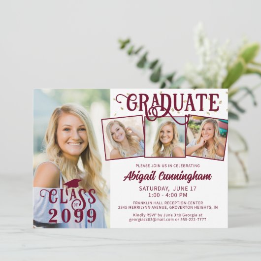 Invitation Collection photo Maroon 4 (Debout devant)