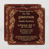 Invitation Collection Réunion familiale (Devant / Derrière)