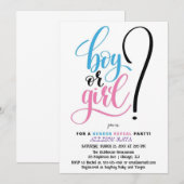 Invitation Collection Signature Rose Bleu : Célébrer (Devant / Derrière)