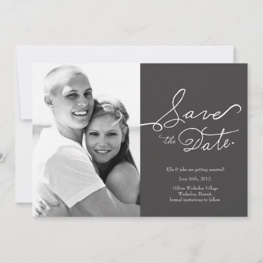 Invitation Collection True Love | Save the date (Devant)