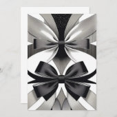 Invitation Collection Tuxedo (Devant / Derrière)