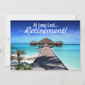 Invitation Collègue de la fête de la retraite (Devant)