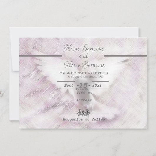 Invitation Colombe (Devant)