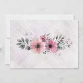 Invitation Colombe oiseau (Dos)