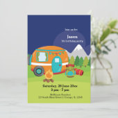 Invitation Colonie de vacances (Debout devant)