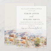 Invitation Colorado Springs, Colorado  Wedding Anniversary  (Devant / Derrière)