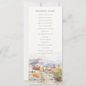 Invitation Colorado Springs, Colorado Wedding Program (Dos)