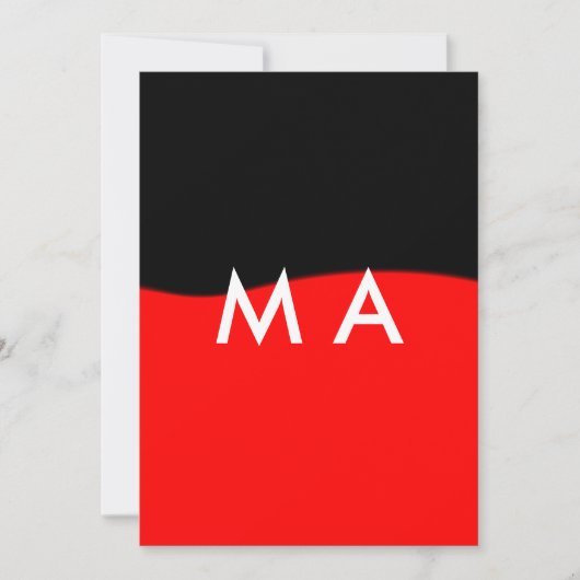 Invitation Coloré ajouter votre nom image texte (Devant)