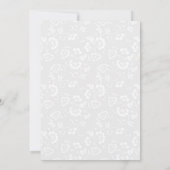 Invitation Coloré automne Feuilles d'automne Mariage (Dos)