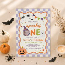 Coloré Fantôme de Halloween pour un Premier Annive