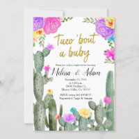Coloré mexicain Taco Bout Baby shower bébé